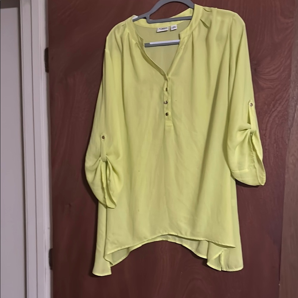 Women's Yellow Blouse